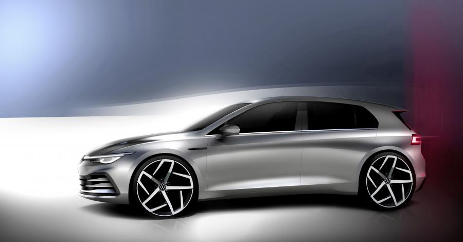 Эскиз Volkswagen Golf Style 2020 года  (WW) (фото 63 из 97)